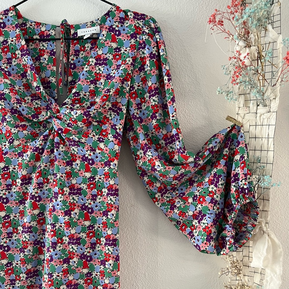 Topshop floral maxi